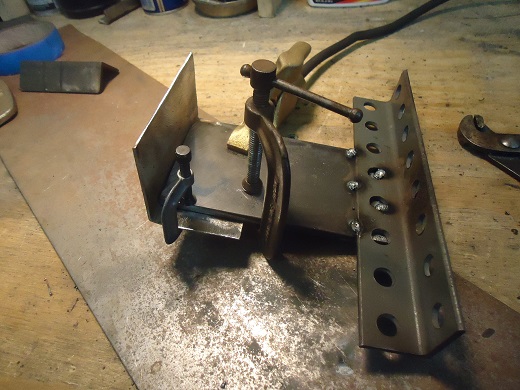 Harley engine stand welding project
