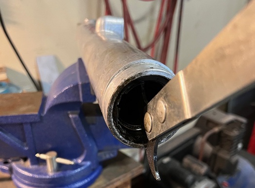 motorcycle fork seal puller tool remove stuck fork seal