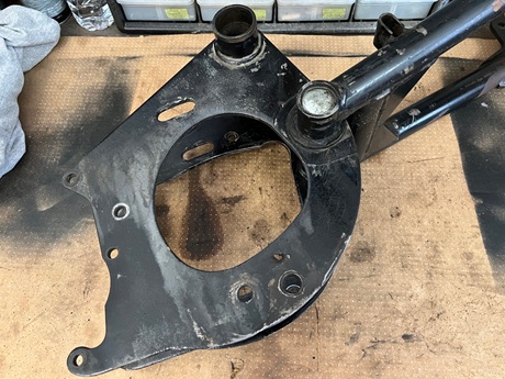 Swing Arm and Cradle Norton Commando