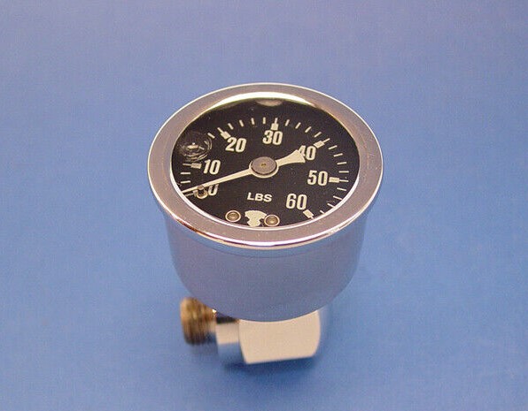 Nugget oil pressure gauge oil pressure gauge for Harley Shovelhead