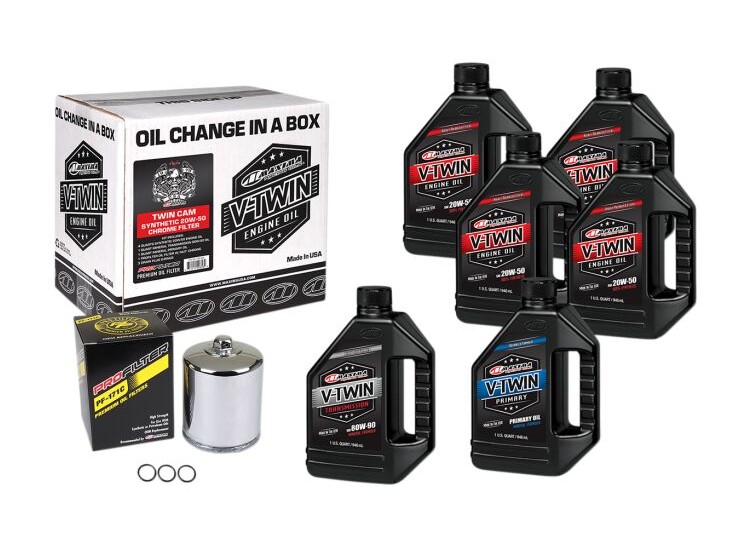 oil change in a box Harley twin cam Harley Three Hole Oil Change