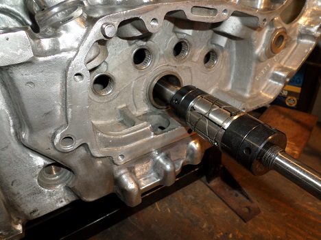 Sportster pinion shaft race lapping tool Ironhead bottom end special tools