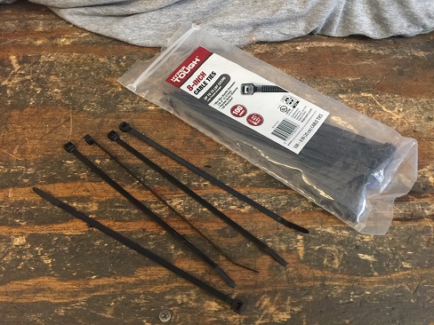 cable zip ties motorcycle wiring tips