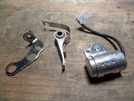 Harley points and condenser ignition wiring a motorcycle from scratch