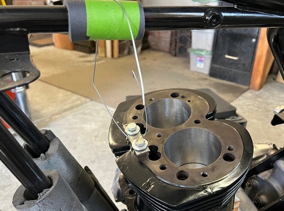 refit cylinder on Norton Commando