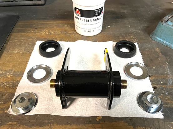 install vernier Isolastics on 1974 Commando