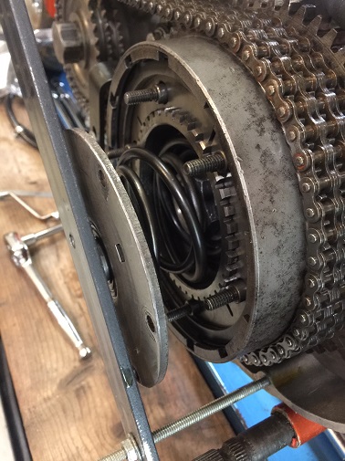 remove clutch Harley Sportster
