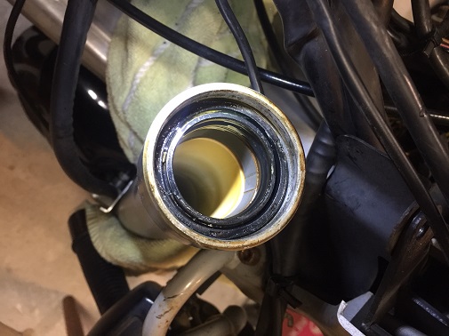 replace leaking fork seals