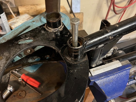 vintage British motorcycle restoration NC
