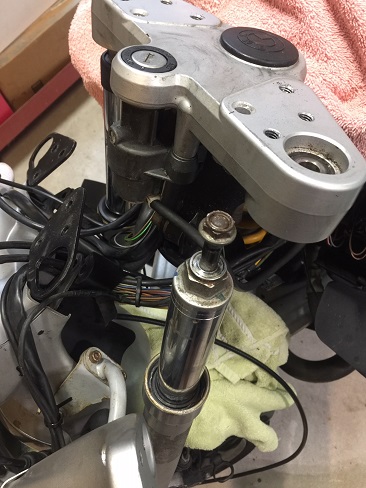replace leaking fork seals