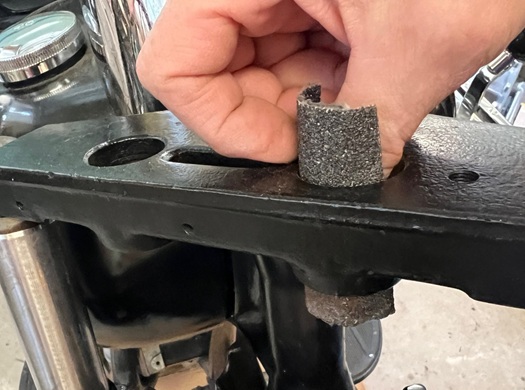 motorcycle front end maintenance