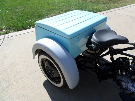 Servi-car rear fenders Harley-Davidson Servi-car rear fender