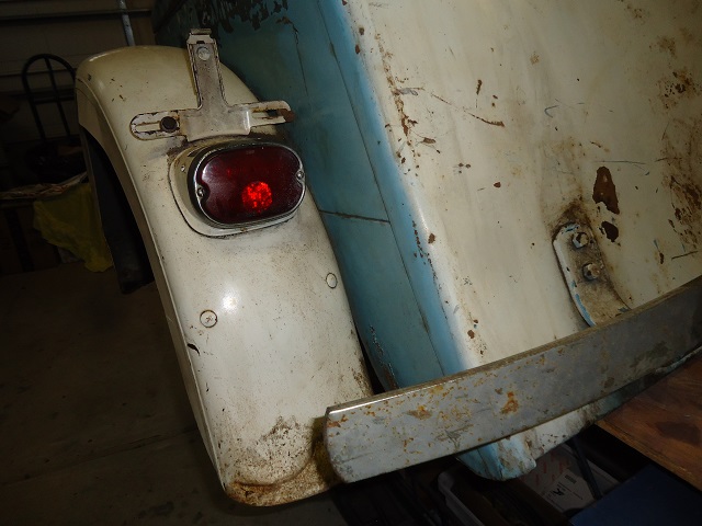 Servi-car rear fenders Harley-Davidson Servi-car taillights