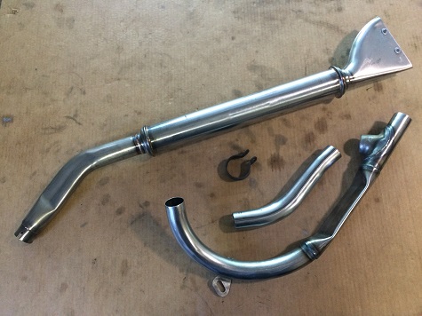 Servi-car exhaust and why getting parts is so frustrating Harley 45 exhaust installation