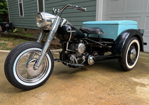 1961 Harley Servi-car tires