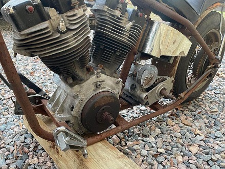 Shovelhead project bike Harley Shovelhead project