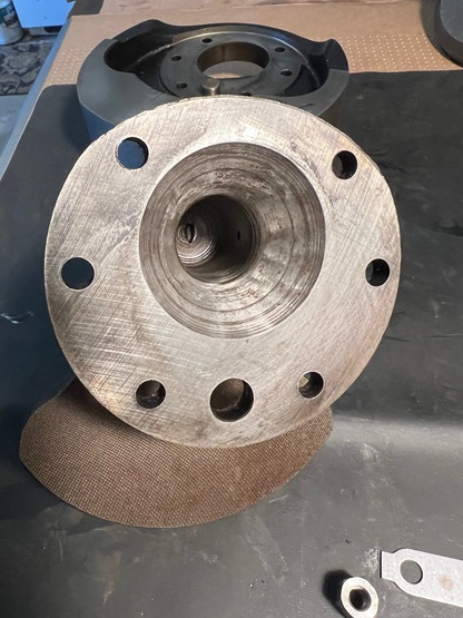 flywheel cavity Norton Commando