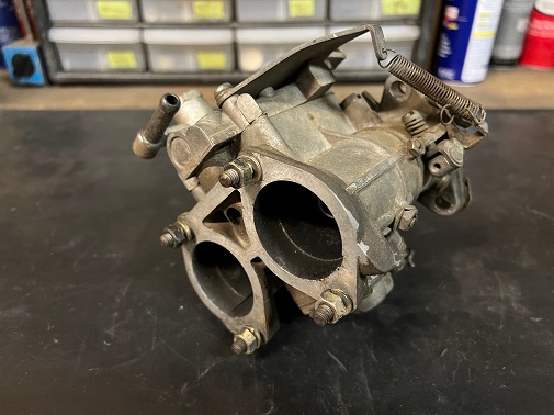 Mikuni-Solex dual-throat carb solex-mikuni dual throat carb for Ironhead