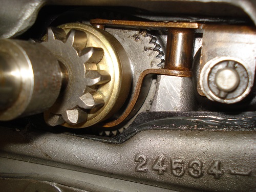 Ironhead Sportster bendix drive gear remove and install Sportster bendix gear