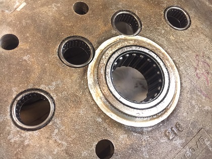 pinion shaft roller bearing 1977 to 1985 Sporster right-side Sportster engine case