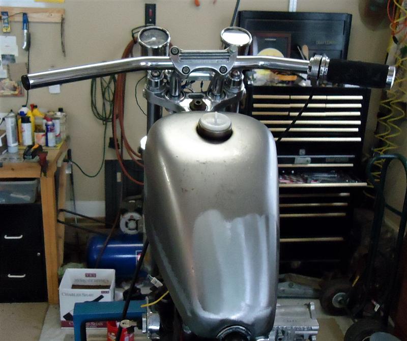 wiring through handlebars on motorcycle