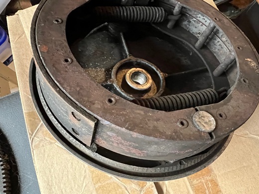 motorcycle brake shoes replacement