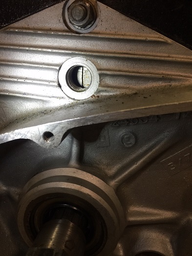 Ironhead Sportster flywheel timing mark Sportster flywheel timing mark