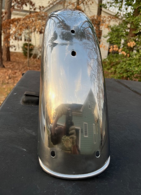 renew stainless steel motorcycle fender