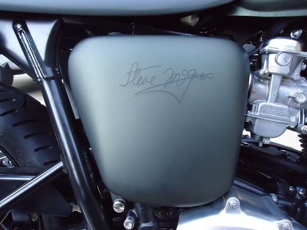 Steve Mcqueen Triumph SE motorcycle Triumph SE motorcycle