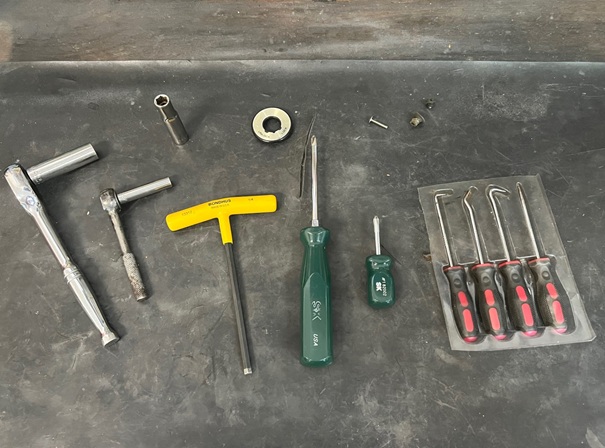 tools needed to replace handlebars