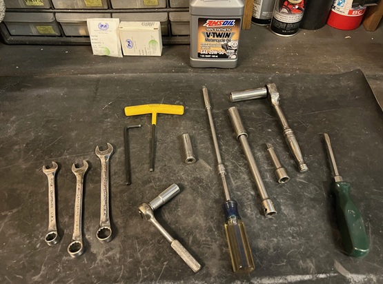 tools needed to check cam tensioners Harley Road King Harley Twin Cam 88 engine repair