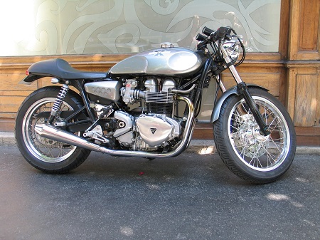 Triumph Cafe Racer build Triumph Cafe Racer Motorcycle Project