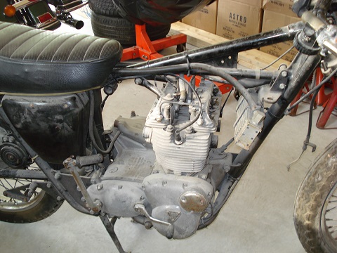 motorcycle project choices Triumph Trident Build