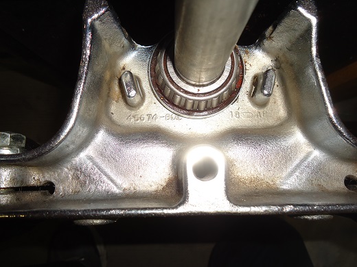 Harley Wide Glide conversion Wide Glide front end lower tree