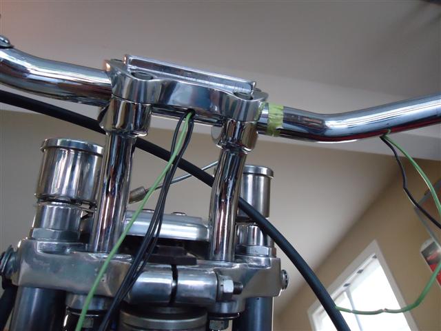 wiring handlebars internally on motorcycle wiring handlebars on Sportster