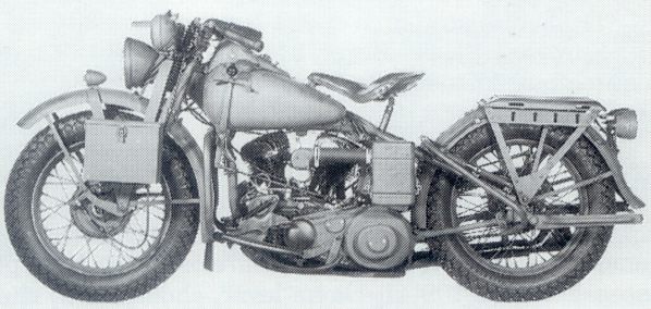 Harley Davidson during World War Two