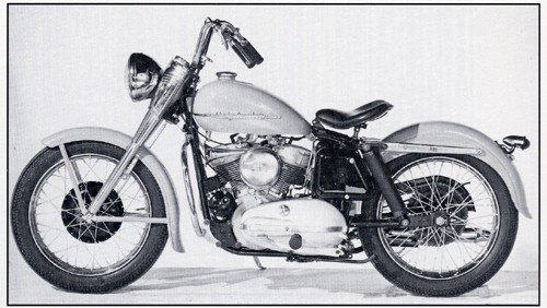 Harley-Davidson K Model 1954 Harley-Davidson Model KHK