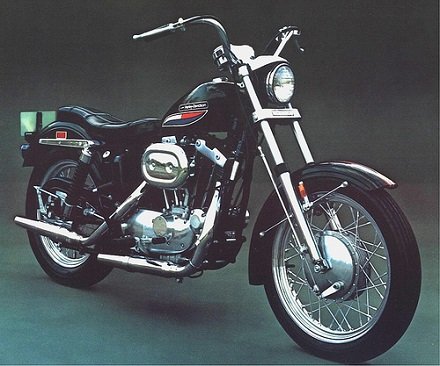 1972 Harley Sportster ad