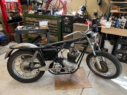 Norton Commando restoration British motorcycle repair