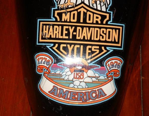 1976 Harley-Davidson Sportster Bicentennial gas tank 1976 Sportster Bicentennial gas tank