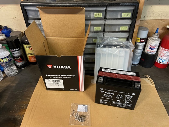 YTX20BS AGM motorcycle battery review