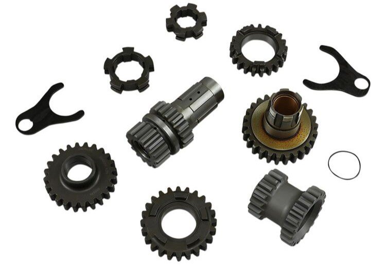 Andrews stock ratio 4-speed gear set for Harley big twin 1936-1977