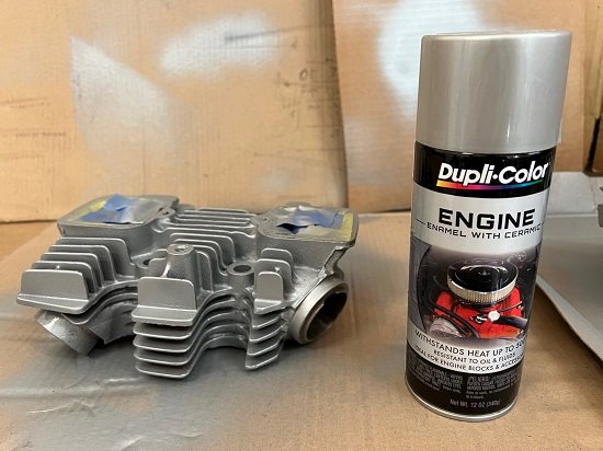 best paint for motorcycle cylinder heads spray paint cylinder heads