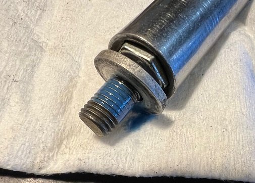 medium strength thread sealer on bolt threads