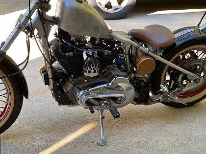 bolt on hardtail kit for Sportster