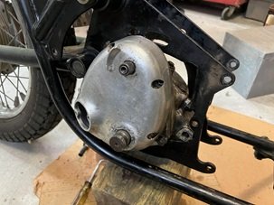 gearbox removal Commando Mk2 classic motorcycle repair