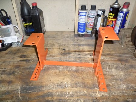 DIY motorcycle engine stand