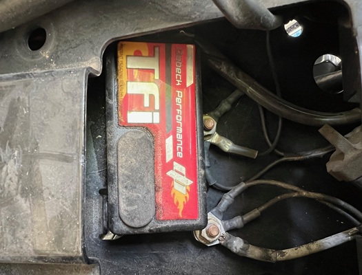 Dobeck TFI fuel controller twin cam Harley with Dobeck TFI