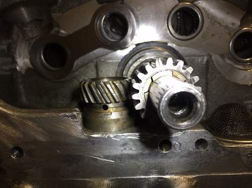 early Sportster pinion gear