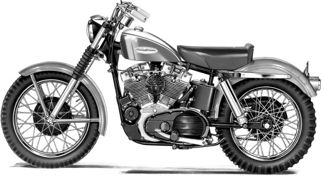 early Sportster motorcycle Early Sportster history